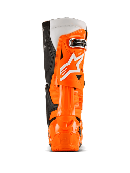 Tech 10 Enduro Laarzen Oranje Fluo Zwart Wit - MxProStoreParts