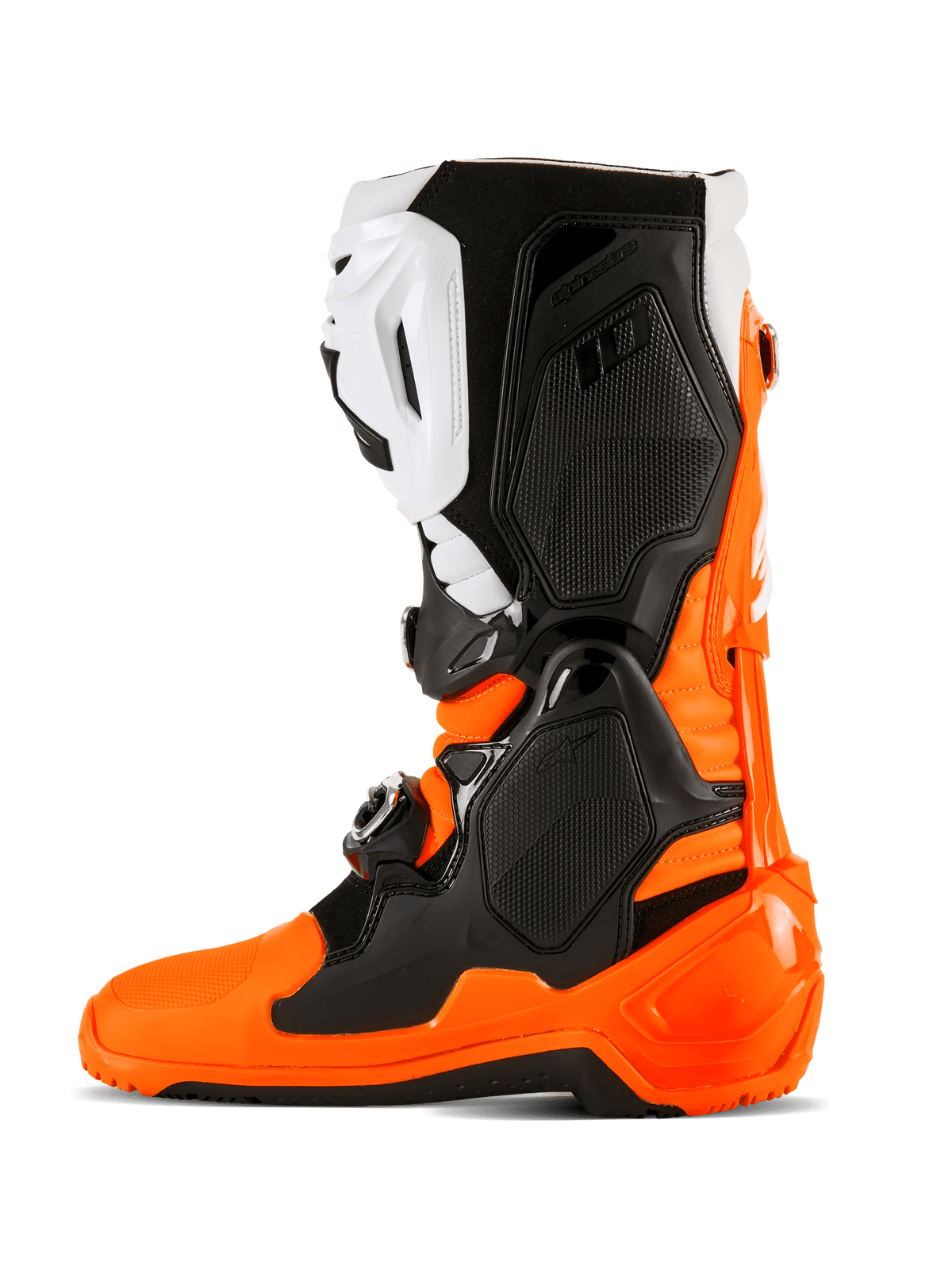 Tech 10 Enduro Laarzen Oranje Fluo Zwart Wit - MxProStoreParts