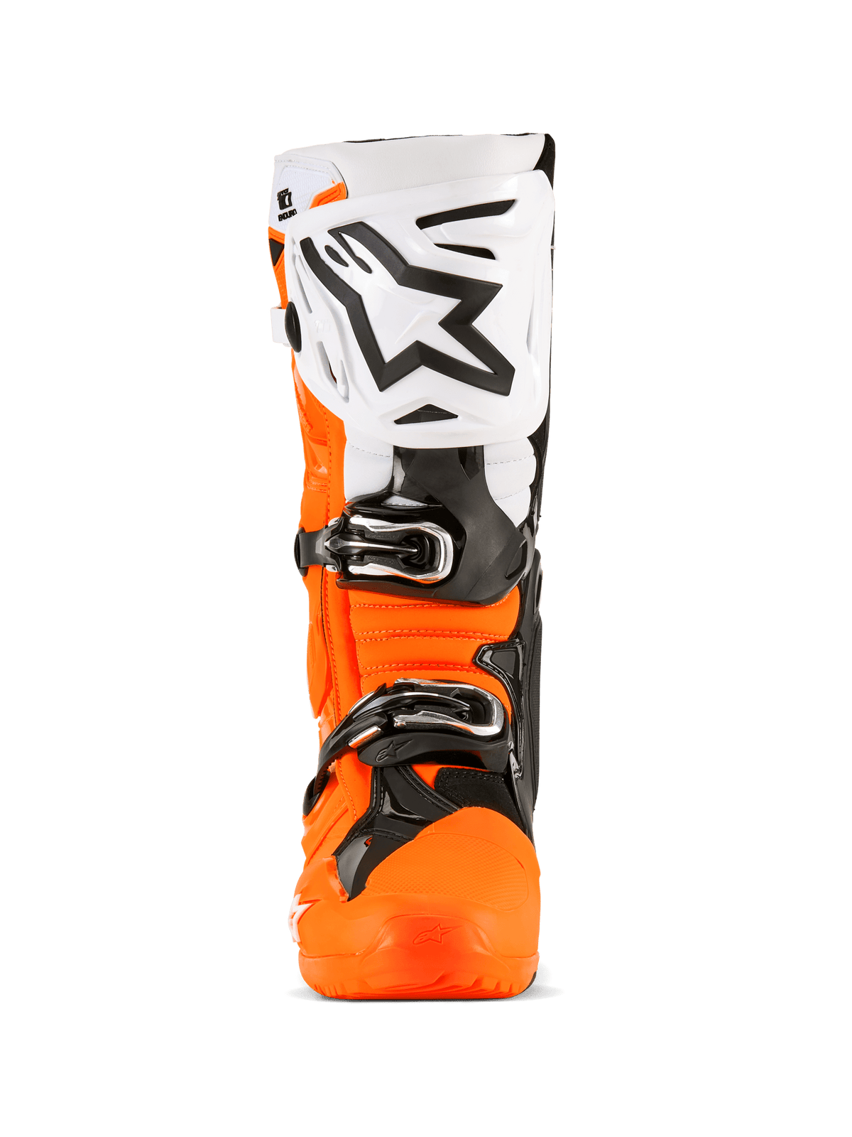 Tech 10 Enduro Laarzen Oranje Fluo Zwart Wit - MxProStoreParts