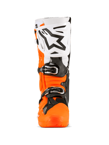 Tech 10 Enduro Laarzen Oranje Fluo Zwart Wit - MxProStoreParts