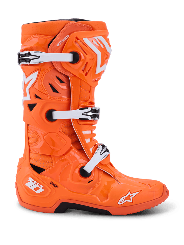 Alpinestars Tech 10 Supervented Motocross Boots Orange Fluo - MxProStoreParts