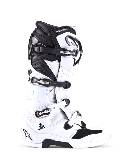 Alpinestars Tech 7 Motorcrosslaarzen Enduro Wit Zwart