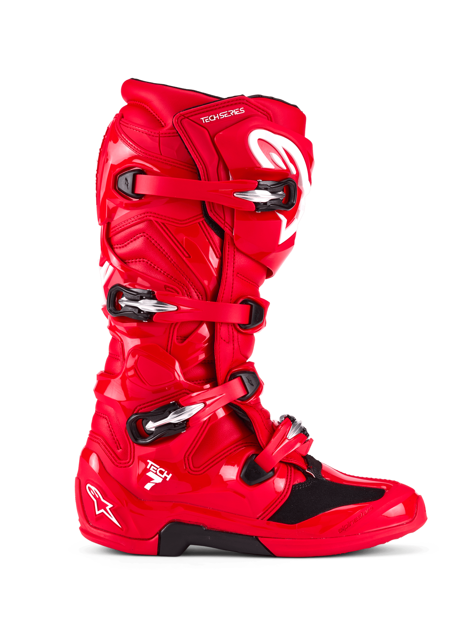 Alpinestars Tech 7 Stiefel Leuchtrot Motocross Größe 5‑16 - MxProStoreParts