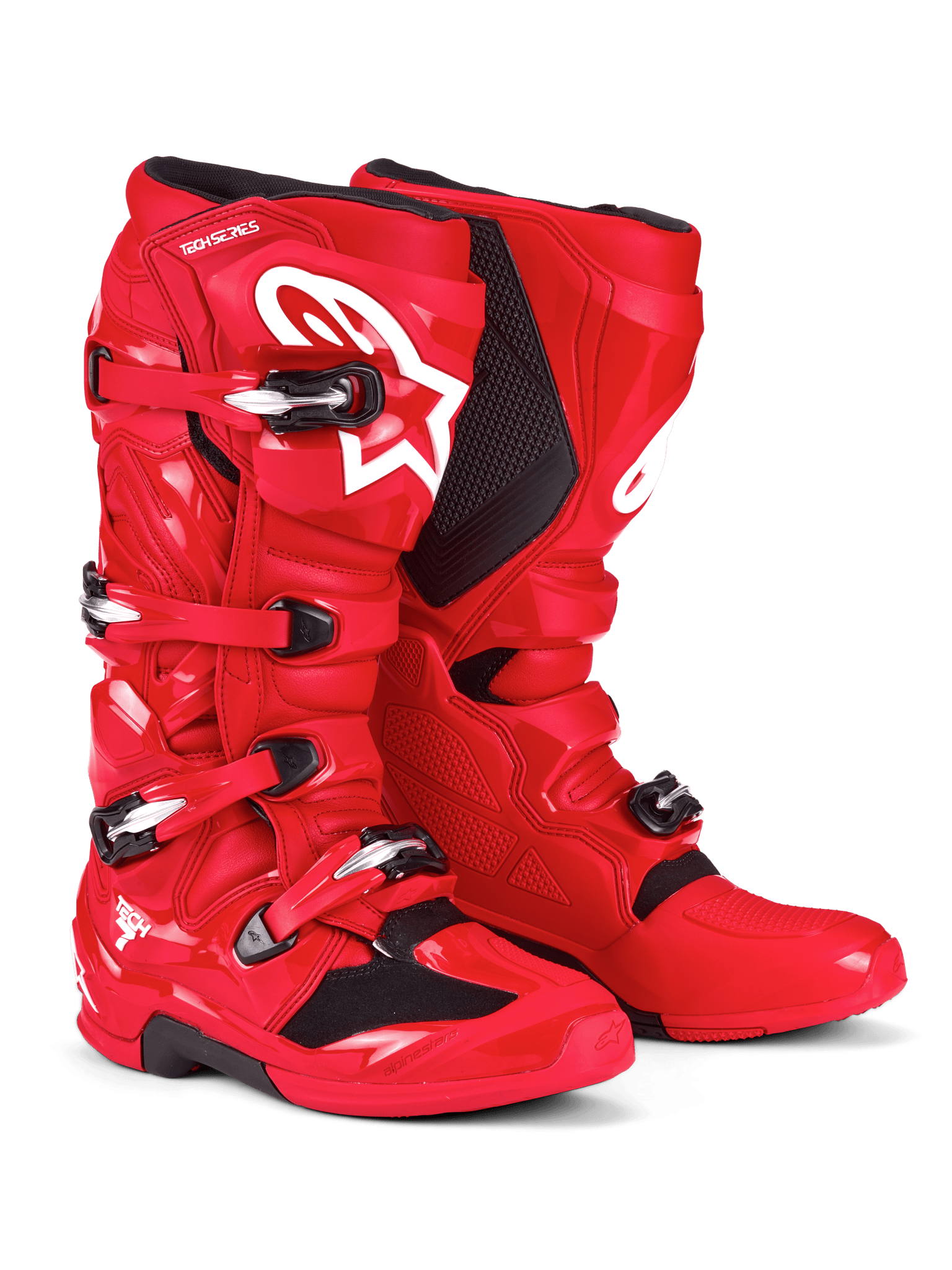 Alpinestars Tech 7 Stiefel Helle Rot Motocross Größe 5‑16 - MxProStoreParts