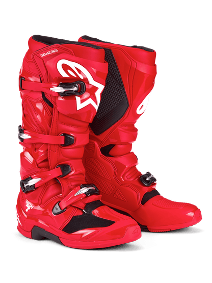 Alpinestars Tech 7 Stiefel Helle Rot Motocross Größe 5‑16 - MxProStoreParts