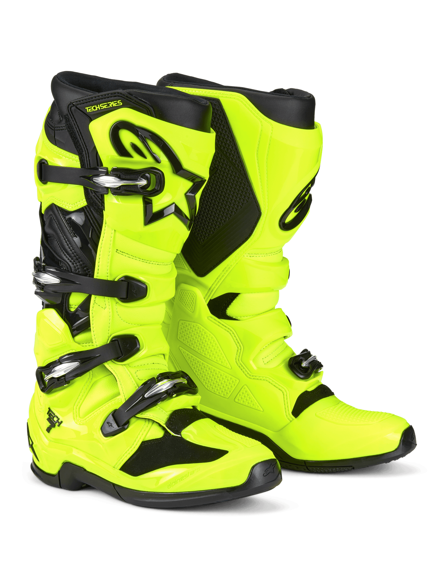 Alpinestars Tech 7 Laarzen Fluo Geel Zwart - MxProStoreParts
