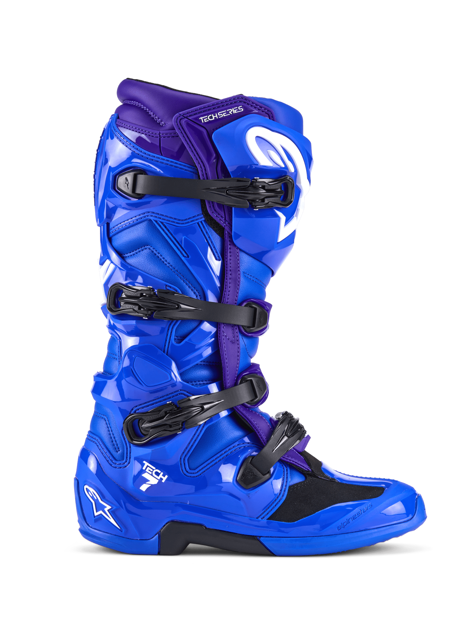 Alpinestars Tech 7 Stiefel Blau TPU-Schutz Off-Road - MxProStoreParts