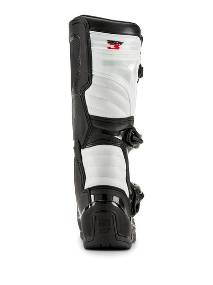 Alpinestars Tech 3 Motorcrosslaarzen Zwart Wit