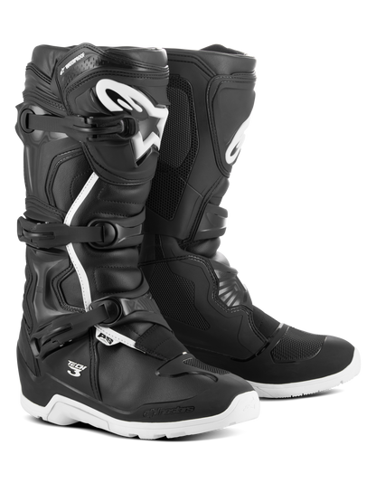 Alpinestars Tech 3 Enduro Waterproof Laarzen Zwart Wit