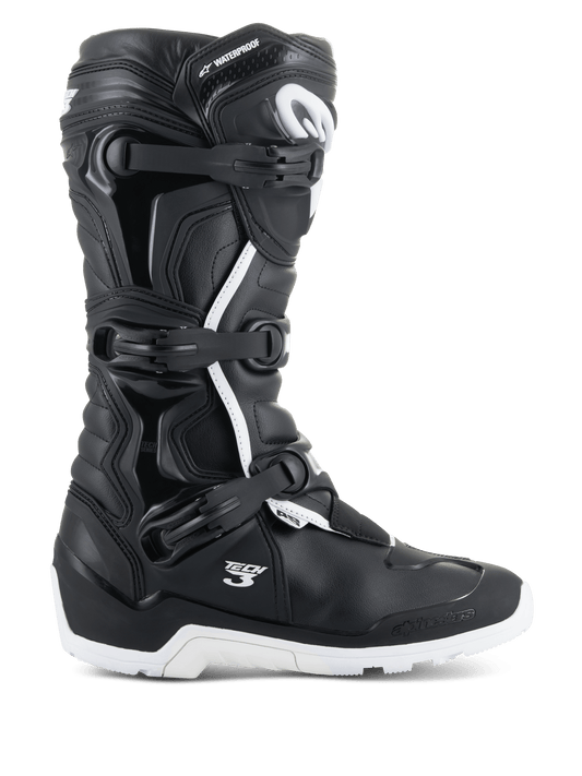 Alpinestars Tech 3 Enduro Waterproof Laarzen Zwart Wit - MxProStoreParts
