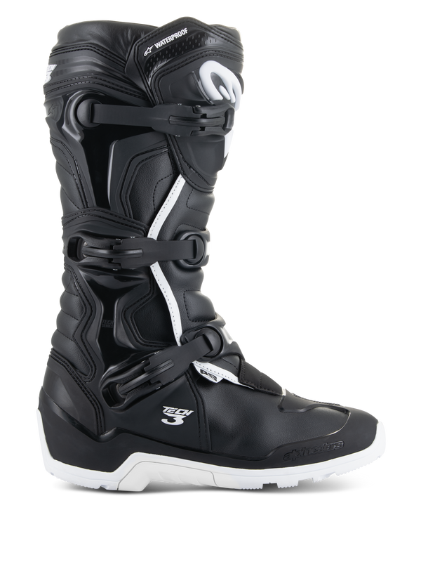 Alpinestars Tech 3 Enduro Waterproof Laarzen Zwart Wit