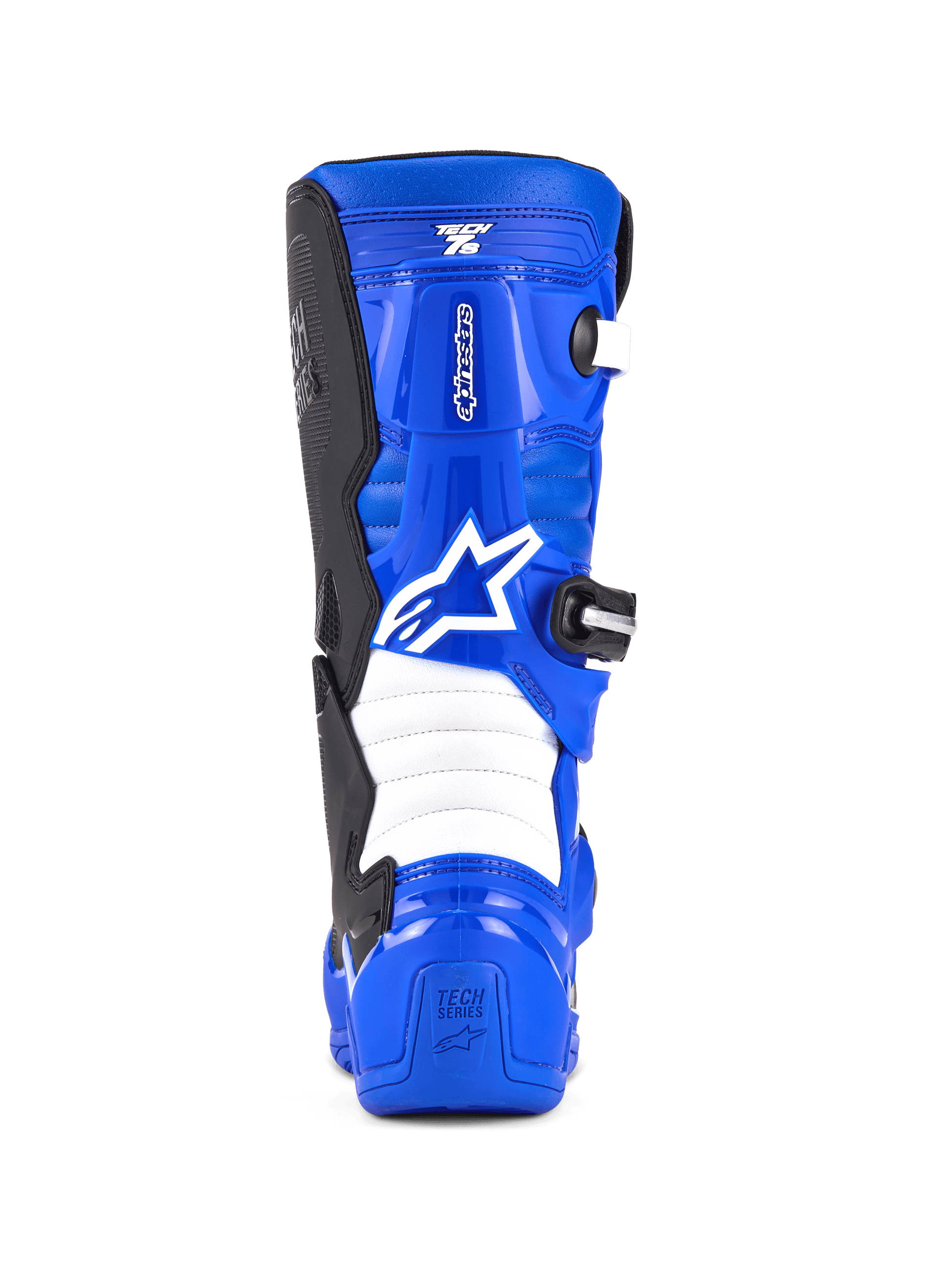 Alpinestars Tech 7 S Jeugd Motorlaarzen Blauw Zwart Wit