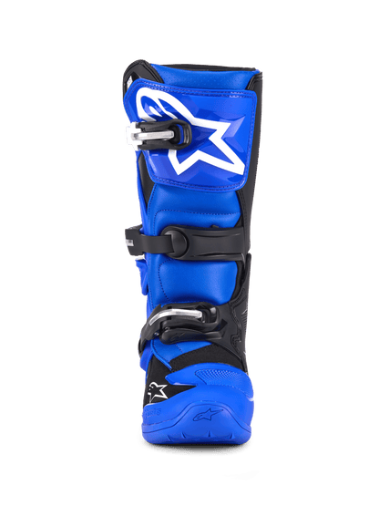 Alpinestars Tech 7 S Jeugd Motorlaarzen Blauw Zwart Wit