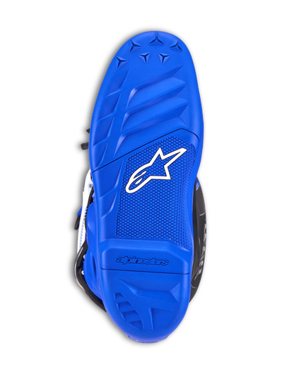 Alpinestars Tech 7 S Jeugd Motorlaarzen Blauw Zwart Wit