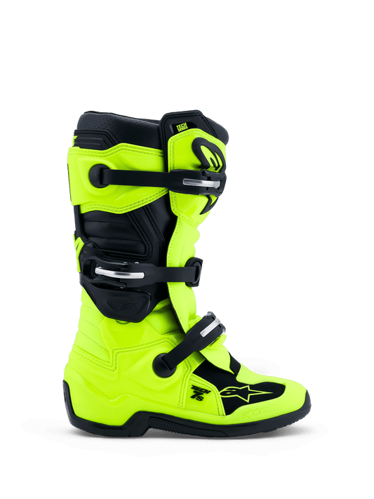 Alpinestars Jeugd Tech 7S Laarzen Geel Fluo Zwart - MxProStoreParts