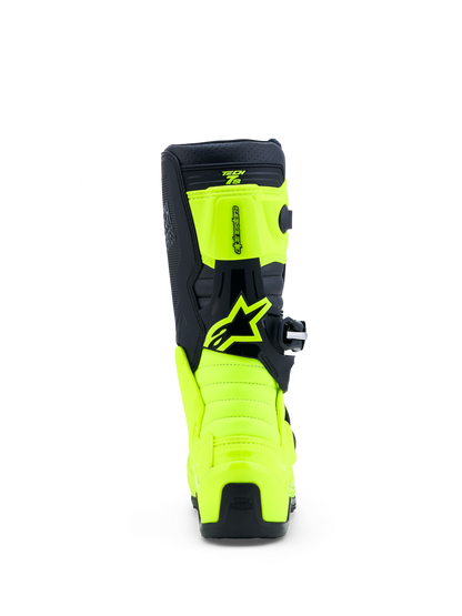Alpinestars Jeugd Tech 7S Laarzen Geel Fluo Zwart