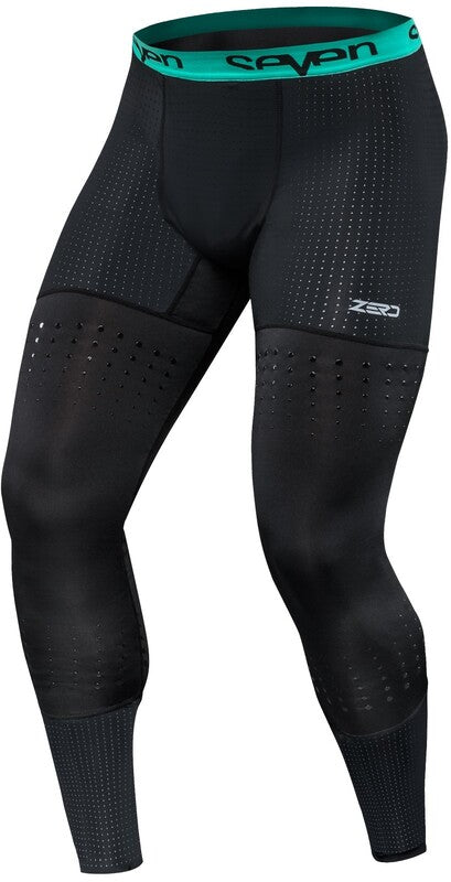 Seven Zero Compressie broek Zwart 2023 Collectie