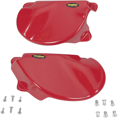 Maier zijnummerborden rood Honda XR 75 1977-1978 & XR 80 1979-1982