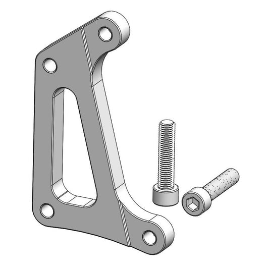 Moto Master Oversize 320mm supermoto adapter voor remschijf Honda CR 125/250R 2004-2007 & CRF 250R/450R 2004-2014 & CRF 250X 2004-2017 & CRF 450X 2005-2018