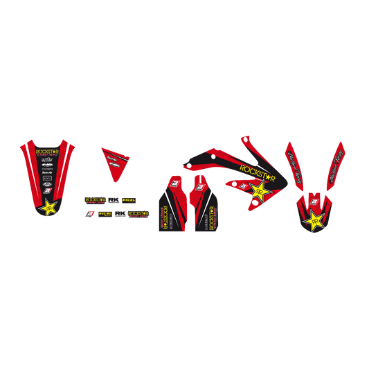 Blackbird stickerset Rockstar Energy Honda CRF 450R 2005-2008