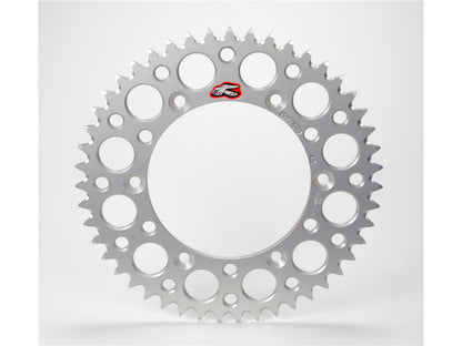 Renthal achtertandwiel 49 tands aluminum Zilver Honda