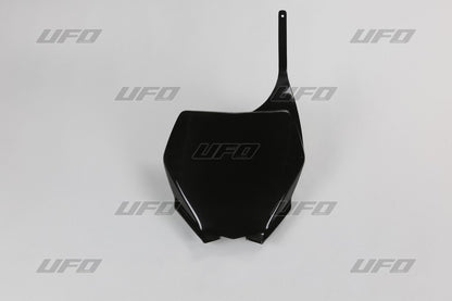 UFO Front number plate YZ 125/250 06-14 YZF250/450 06-09 Black 001