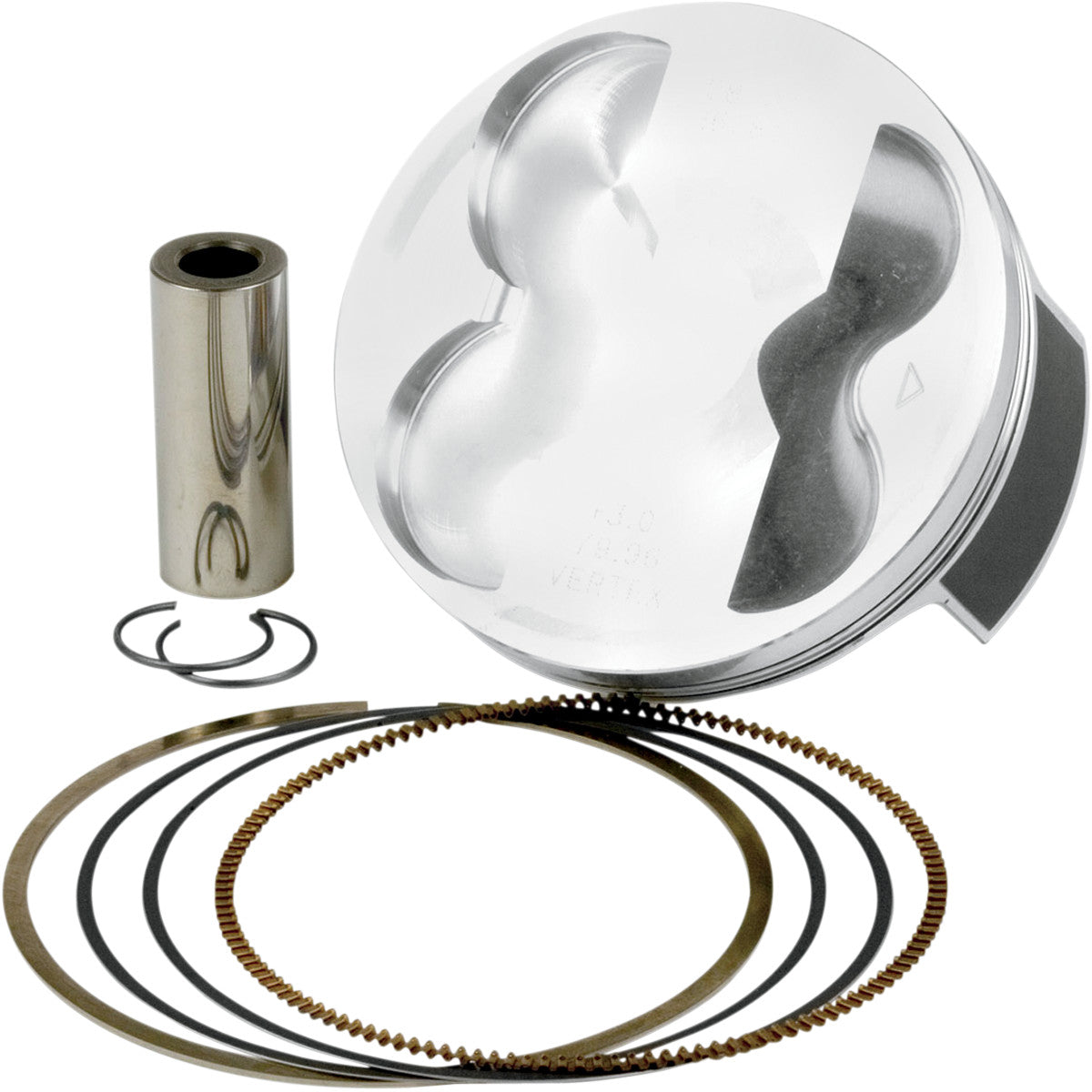 Vertex zuiger Yamaha YZ 250F/WR 250F 01-04 compressie 12,7:1