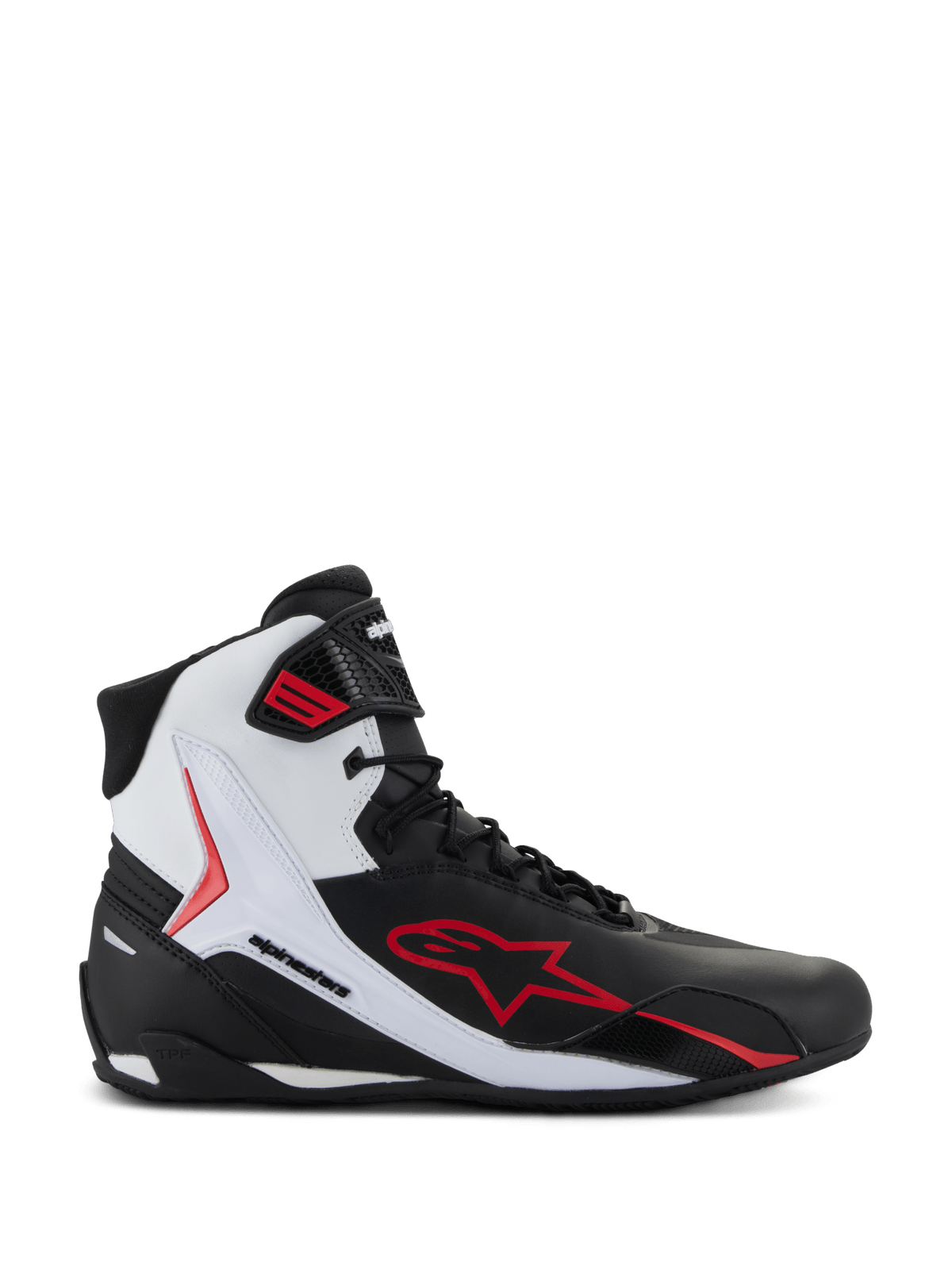 Alpinestars Shoe Faster-4 Black/White/Red - MxProStoreParts