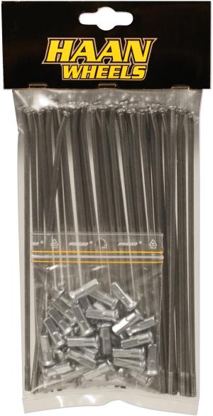 Haan Wheels Achterwiel 19" spakenset 36 stuks + nippels voor OEM naaf 252401