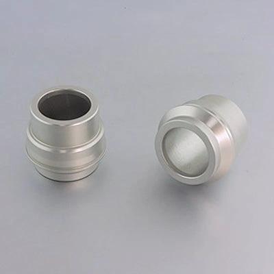 ProX frontwheel spacer kit for KTM 125-450 SX 15-, silver aluminum spacers, set of 2