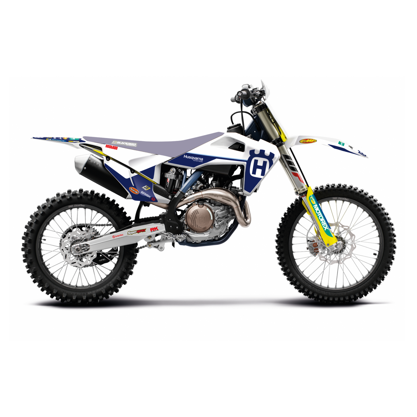 Blackbird stickerset 'Replica Husqvarna Factory' Husqvarna TC/FC 125-450 2019-2022 &amp; FE/TE 250-501 2020-2023