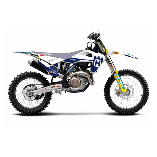 Blackbird stickerset 'Replica Husqvarna Factory' Husqvarna TC/FC 125-450 2019-2022 &amp; FE/TE 250-501 2020-2023