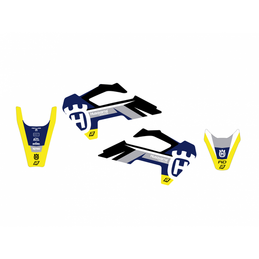 Blackbird Stickerset Dream 5 Husqvarna TC/FC 125-450 2023-2024 &amp; FE/TE 250-501 2024