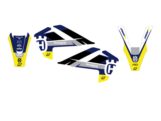 Blackbird stickerset Dream 5 Husqvarna TC 85 2025 - MxProStoreParts