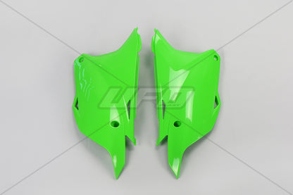 UFO Side number plates KX85 14- Green 026