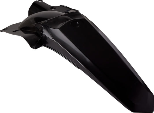 POLISPORT zwart achterspatbord van polypropyleen — voor o.a. YAMAHA YZ 250 F (2014–2018)