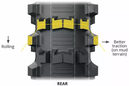 Michelin Starcross 6 Mud Crossband achterband 110/90-19 NHS