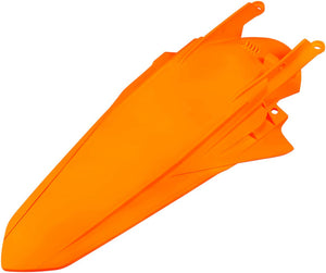 UFO MX achterspatbord van kunststof – fluorescerend oranje — voor o.a. KTM SX 125 (2019–2022)