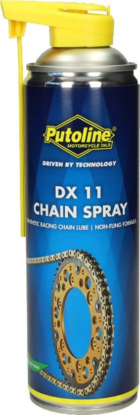 Putoline DX11 Kettingspray 500ml Synthetisch Smeermiddel Voor Motorkettingen - MxProStoreParts
