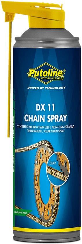 Putoline DX11 Kettenspray 500ml Synthetisches Schmiermittel für Motorketten - MxProStoreParts