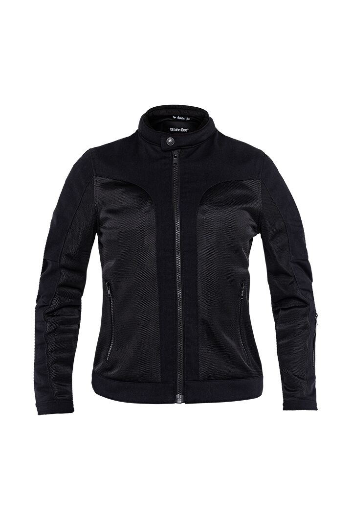 JOHN DOE Aero Mesh damesmotorjas zwart XL - MxProStoreParts