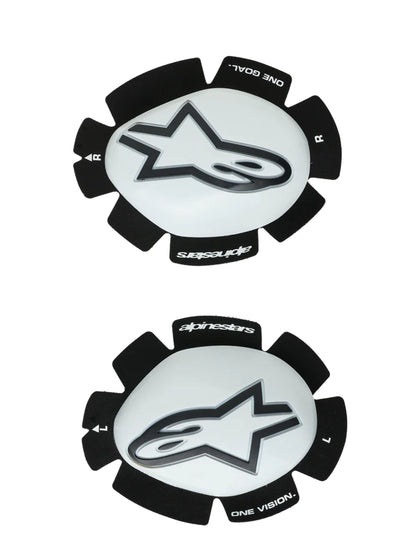Alpinestars GP Plus Knee Slider White/Black – 6400226-21
