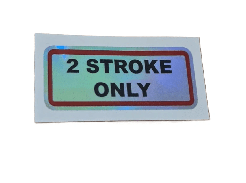 Pro Moto Parts vinyl 2 stroke stickers ( 3 stuks ) - MxProStoreParts