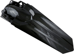 UFO zwart kunststof achterspatbord — voor o.a. HONDA CRF 250 R (2018–2021)