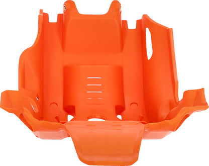 CYCRA Full Armor oranje kunststof carterbeschermplaat — voor o.a. KTM SX-F 450 (2023–2024) - MxProStoreParts