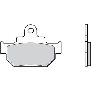 Technische illustratie: Brembo Brakepads Carbon-Ceramic – 07SU0904; uitvoering volgens artikelgegevens