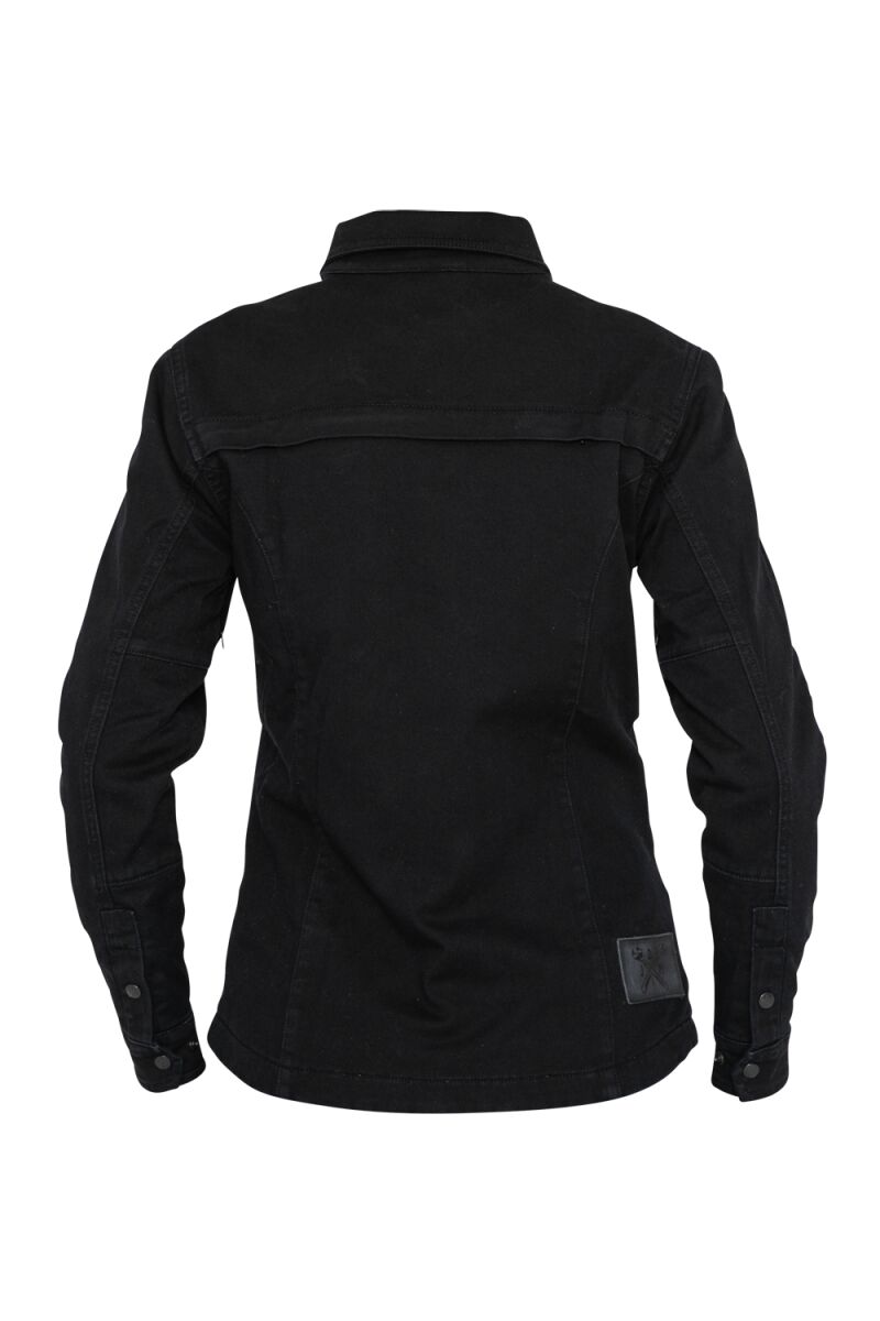 JOHN DOE Motoshirt damesjas zwart XL - MxProStoreParts