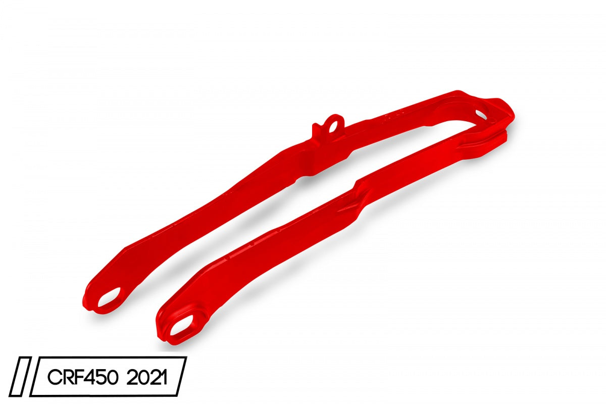 UFO Swingarm chain slider CRF250R/RX 20-.. CRF450R/RX 19-.. Red 070