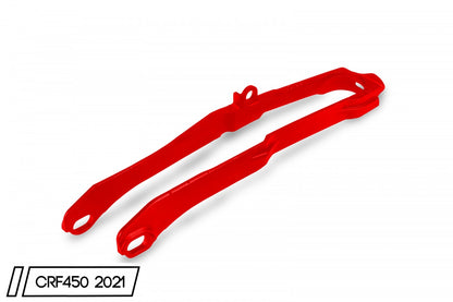 UFO Swingarm chain slider CRF250R/RX 20-.. CRF450R/RX 19-.. Red 070