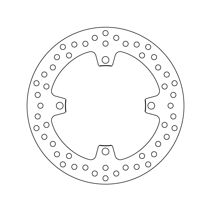 Fabrikantillustratie: Brembo Serie Oro brakedisc – 68B40788